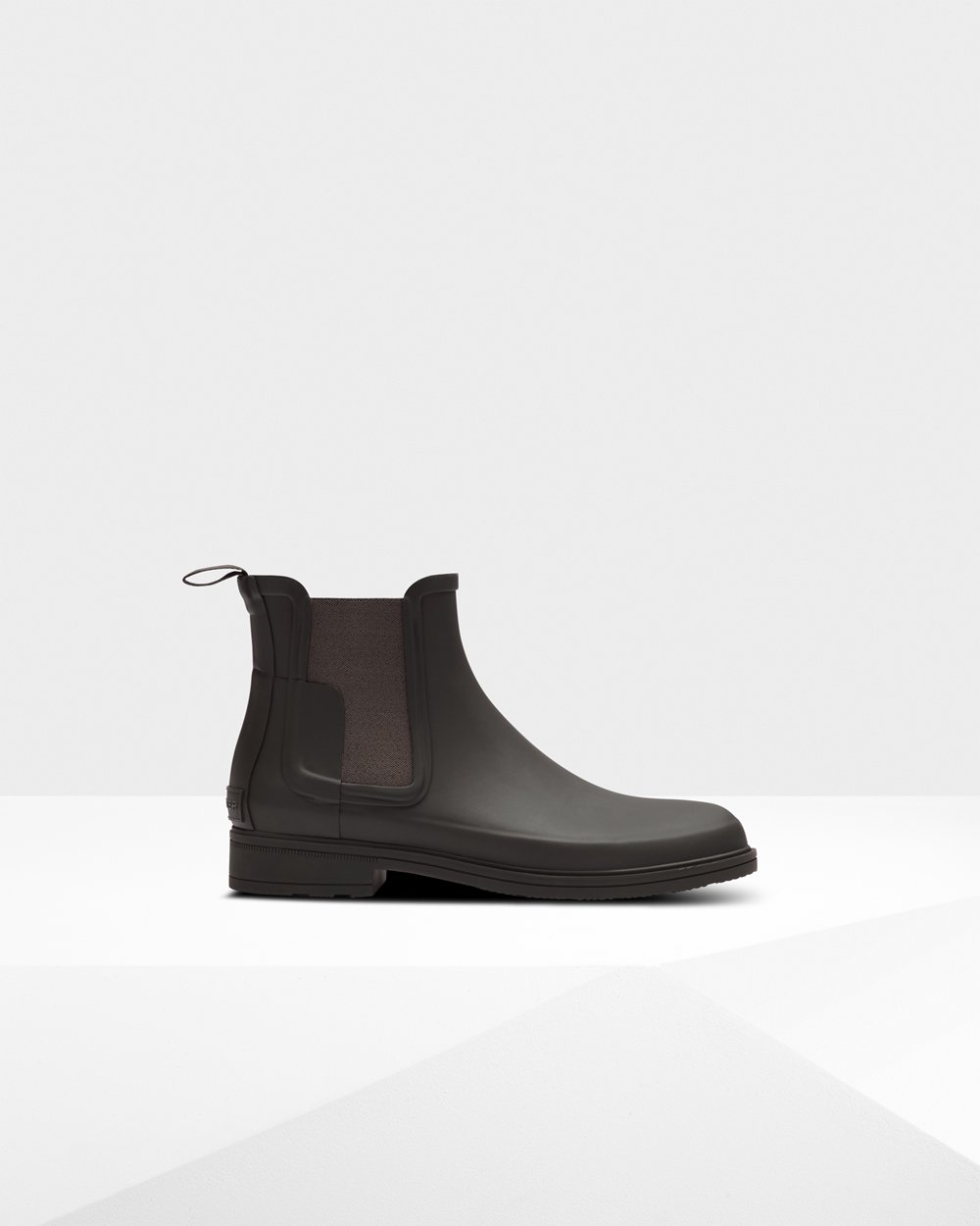 Men Hunter Refined Slim Fit | Chelsea Boots Dark Grey | NZ-5627-CVSY